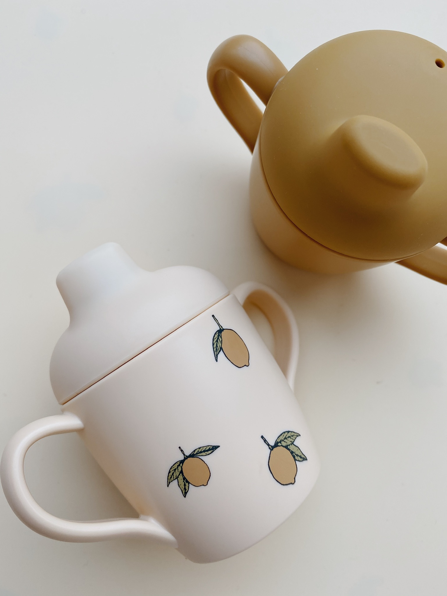 gobelet verres pour enfant motif citron de la marque Konges Slojd