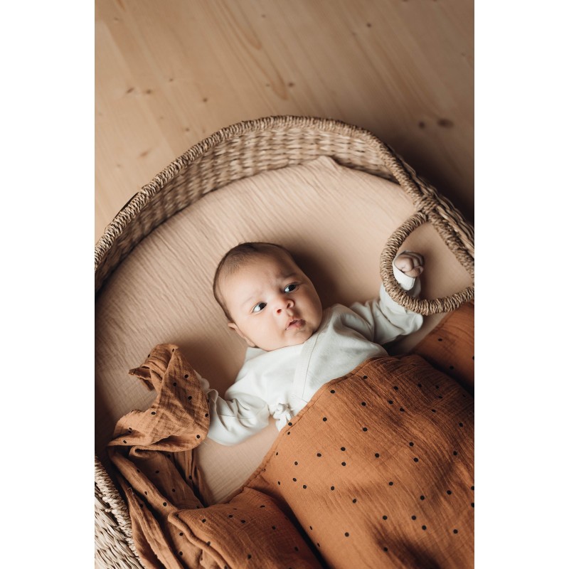 Bonjour Little le beguin de Charlie chambre lit housse de couette taie d’oreiller couverture confort douceur matelas a langer fille garçon bebe enfants cadeau maman tonka pansies dots nut sloeberry naissance maternité