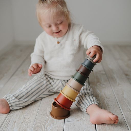 Mushie stackings cops jouets enfants bebe motricité éveil cadeaux accessoires le beguin de charlie concept store tours