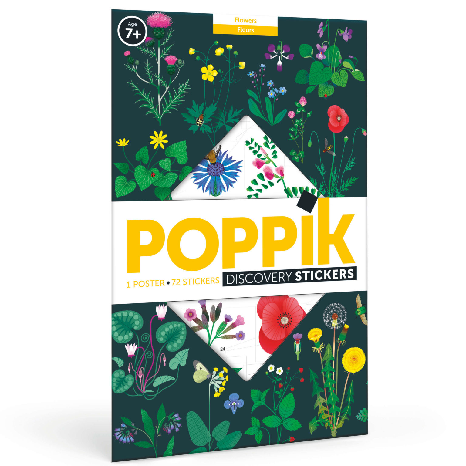 Poster pédagogique géant poppik gommettes stickers enfants loisirs créatifs cadeaux anniversaire le béguin de charlie concept store tours