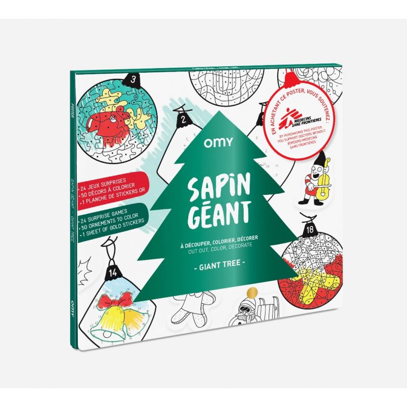 Omy coloriage magique poster feutres couleurs loisirs créatifs cadeaux anniversaire Noel enfants fille garçon le beguin de Charlie concept store tours