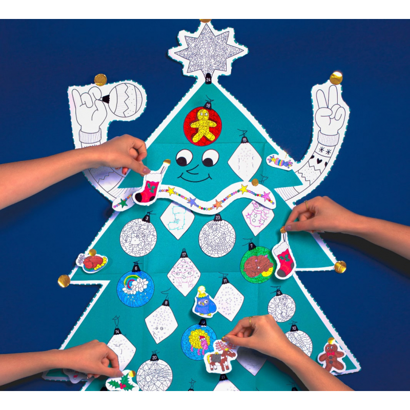 Omy coloriage magique poster feutres couleurs loisirs créatifs cadeaux anniversaire Noel enfants fille garçon le beguin de Charlie concept store tours