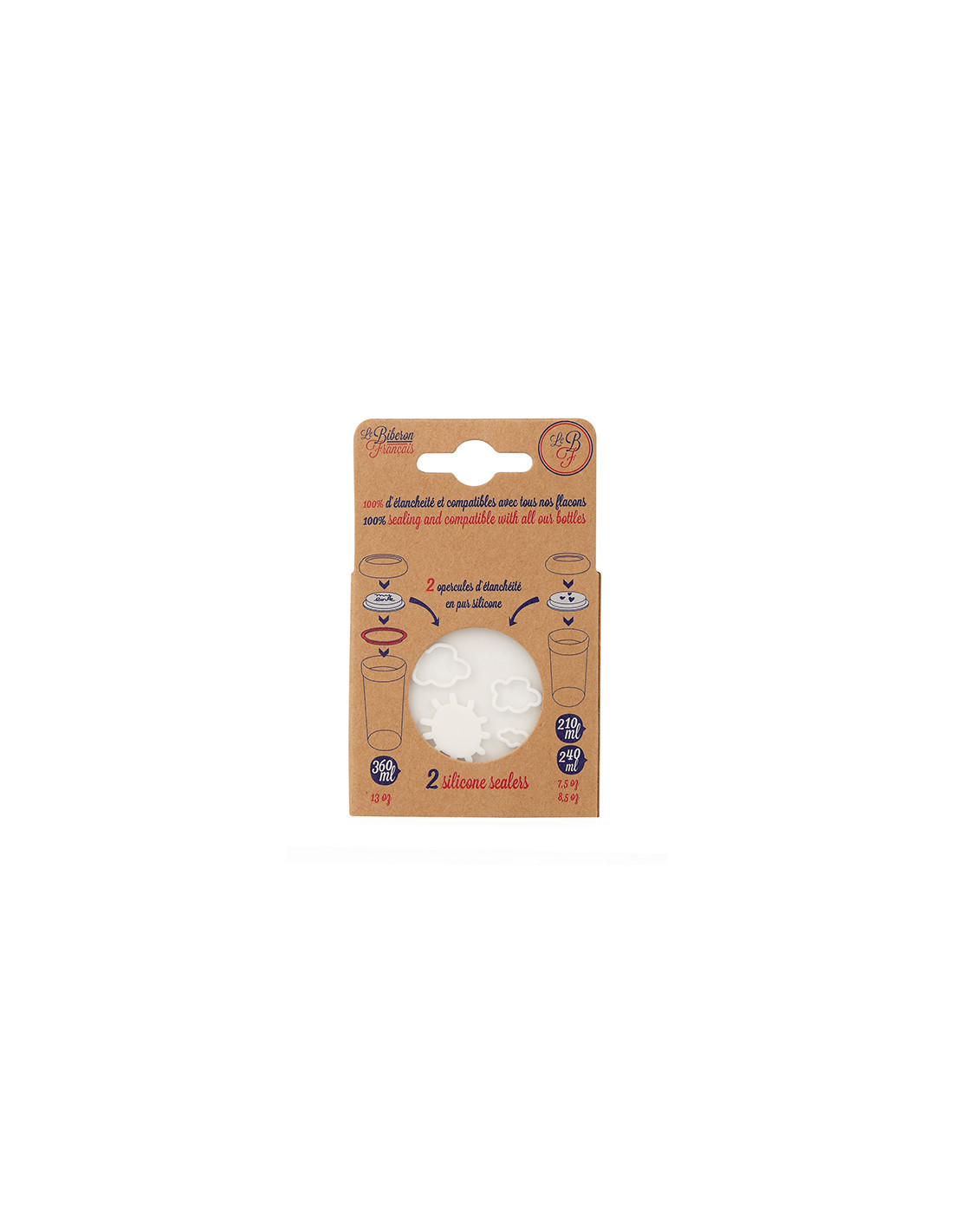 Le biberon français opercules en silicone biberon bebe enfants naissance accessoires cadeau maternité le béguin de charlie concept store tours indre et Loire