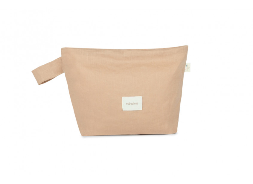 Nobodinoz trousse de toilette soin beauté enfants bébé parents cadeau accessoires lin maternité naissance grossesse famille le béguin de Charlie concept store tours