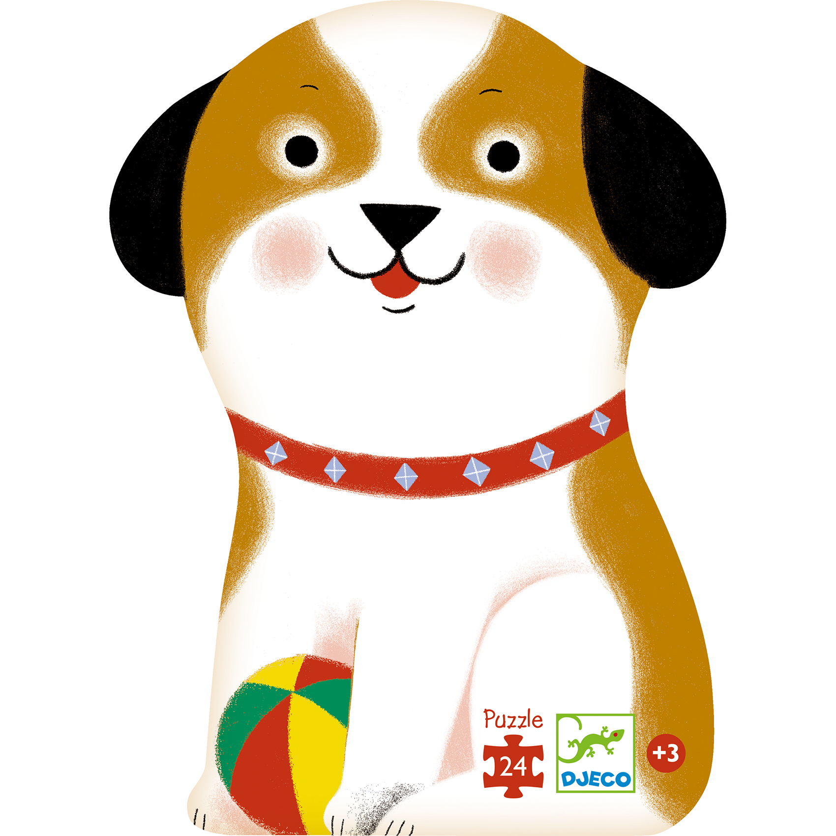 chien puzzle cadeau DJECO anniversaire 3ans