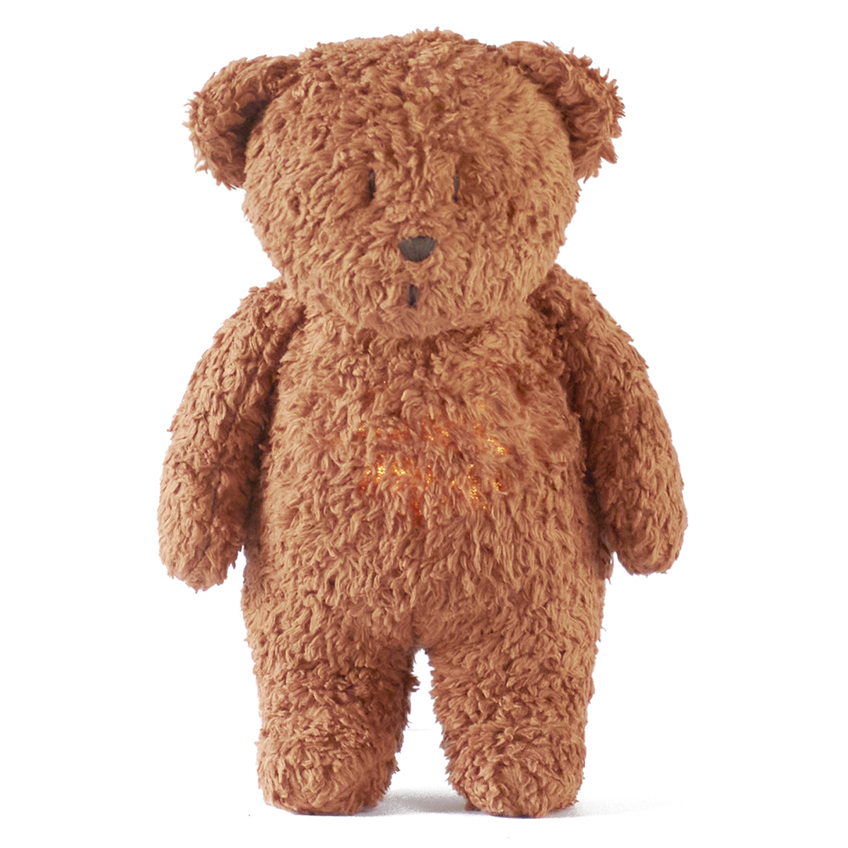 peluche bruit blanc cadeau baby shooter maternité moonie le beguin de Charlie veilleuse caramel