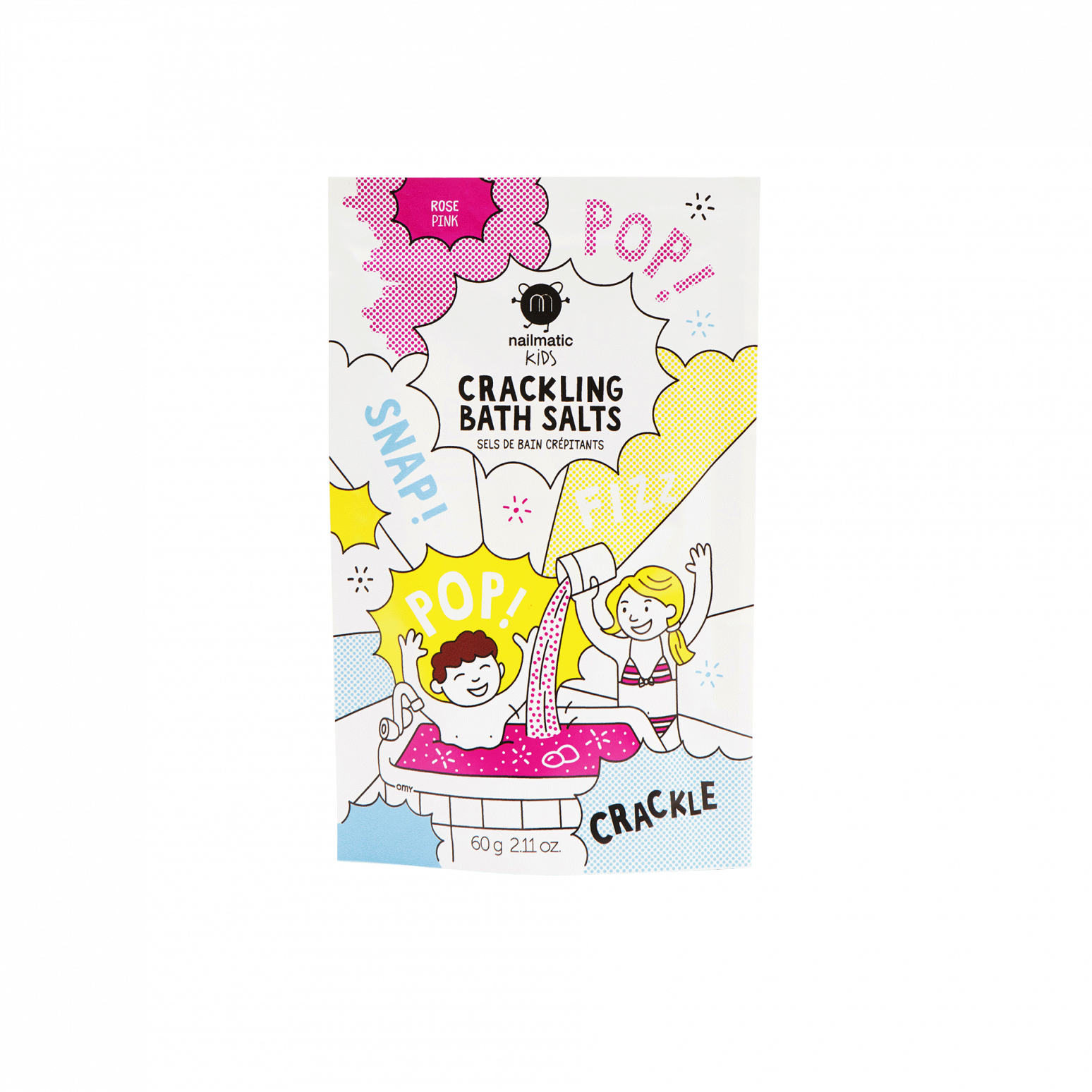 Nailmatic bain boule poudre effervescente lave hydrate couleur amusement douche cadeaux enfants parents accessoires le béguin de Charlie concept store tours