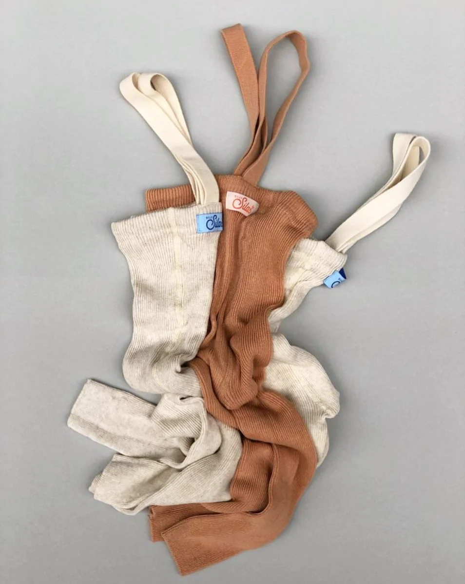 Silly Silas collant bretelles rétro bébé doux confortable vêtements oeko tex coton cadeaux naissance concept store tours bonnet gant le beguin de Charlie filles garçon