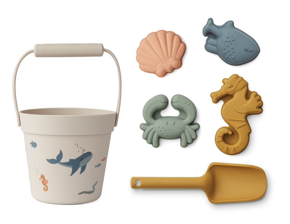 le beguin de charlie Liewood concept store tours ete vacance silicone jeux jouet enfant baleine maillon de bain ete gilet de flottaison lunettes de soleil pelle râteau seau sable