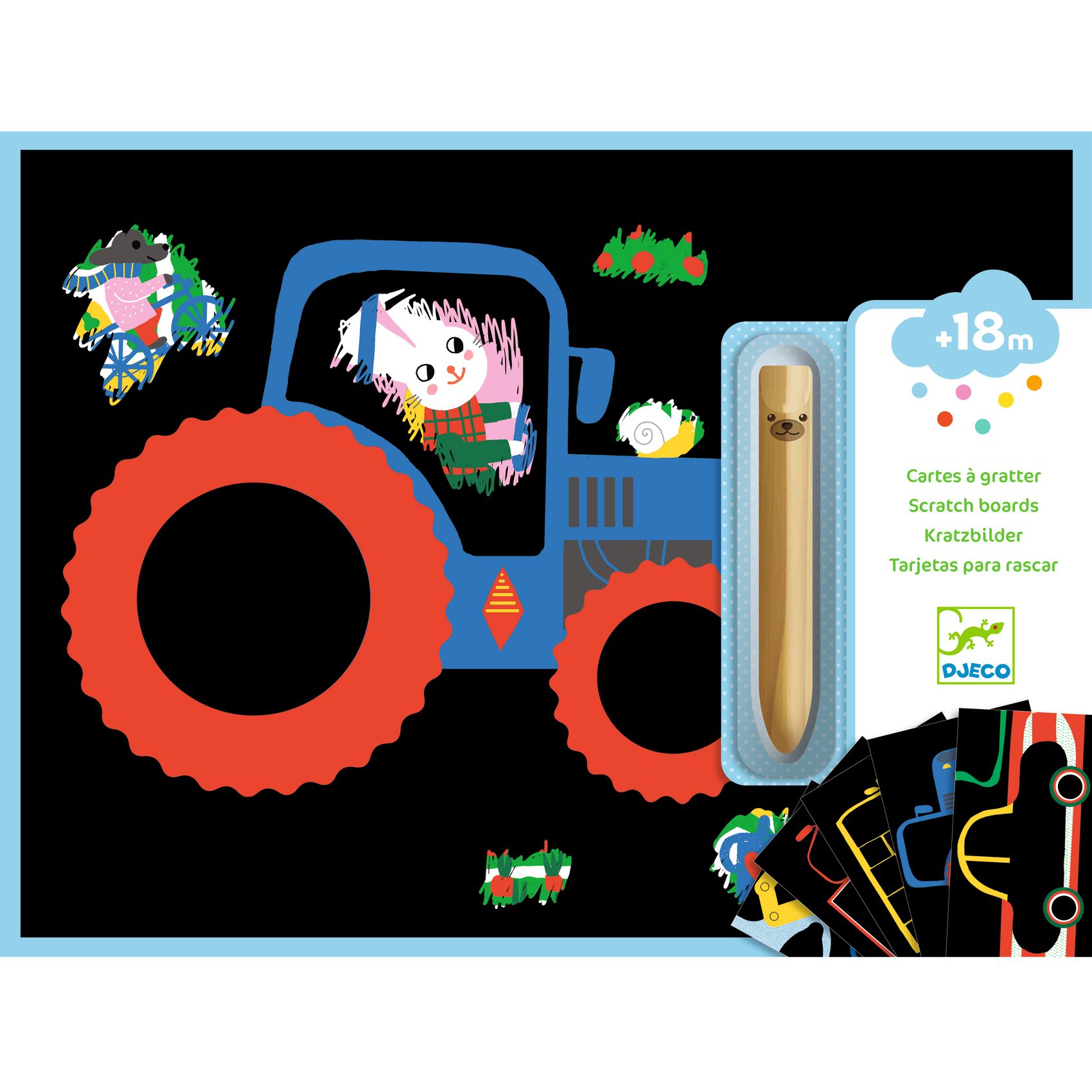 Djeco loisirs créatifs enfants bebes jeux coloriages magiques activités manuelles accessoires cadeaux le béguin de Charlie concept store tours