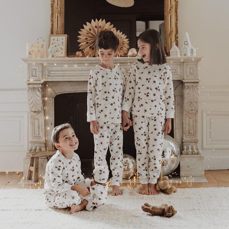 Bonjour Little le beguin de Charlie pyjama sommeil nuit confort douceur fille garçon bebe enfants cadeau maman tonka pansies californien Marbella Poppy trousse de toilette naissance maternité