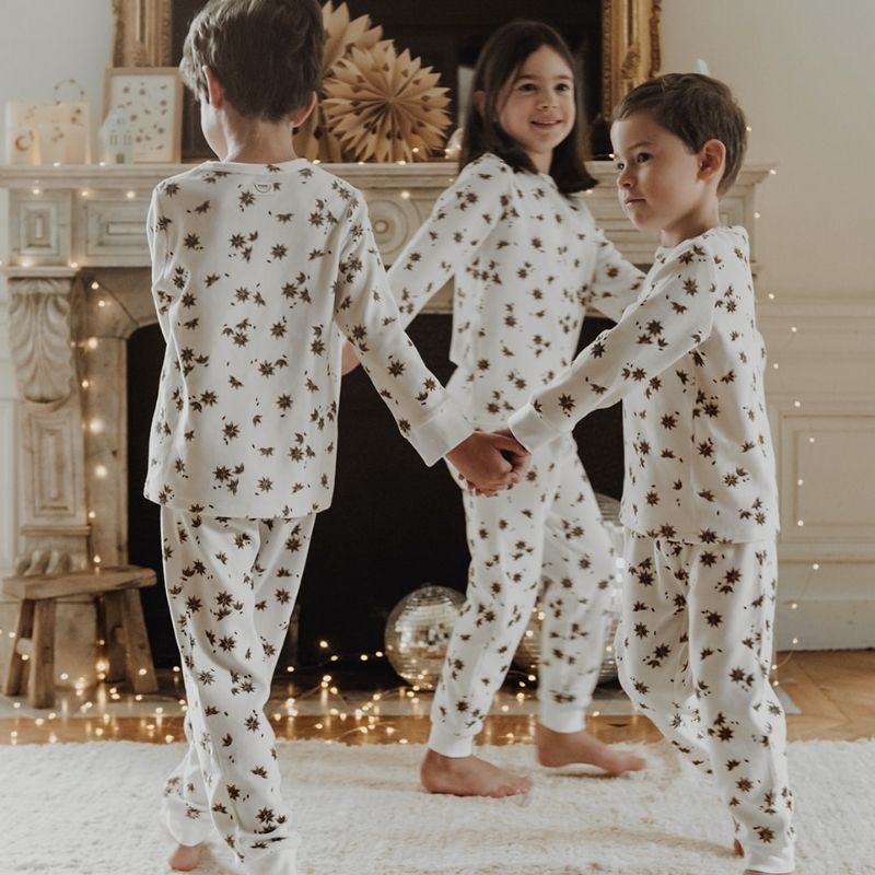 Bonjour Little le beguin de Charlie pyjama sommeil nuit confort douceur fille garçon bebe enfants cadeau maman tonka pansies californien Marbella Poppy trousse de toilette naissance maternité