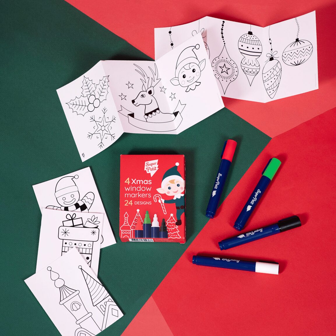 feutres effaçables miroir et vitres cadeau enfants super petit le béguin de Charlie Tours