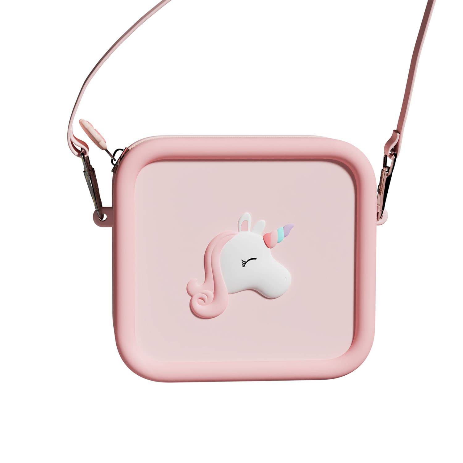 sac en silicone licorne pour appareil photo ou autre objet signé The Zoo Family, cadeau bebe enfant accessoire mode enfant le béguin de Charlie, Tours