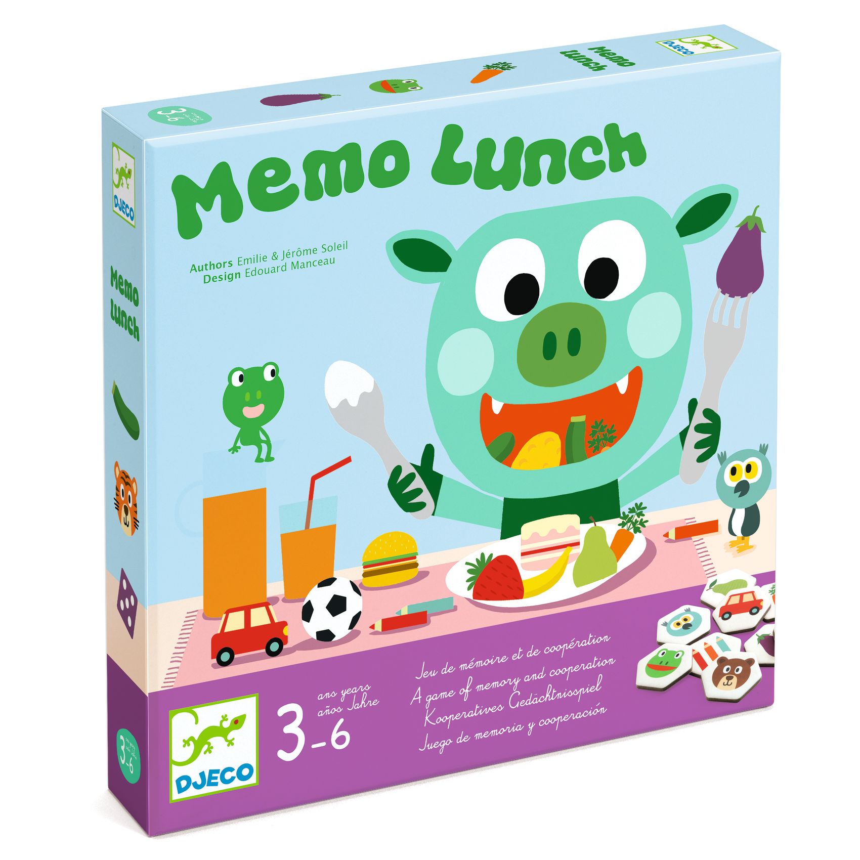 jeu de société pour enfants et pour toute la famille de la marque Djeco idée pour offrir à Noël chez le béguin de Charlie à Tours