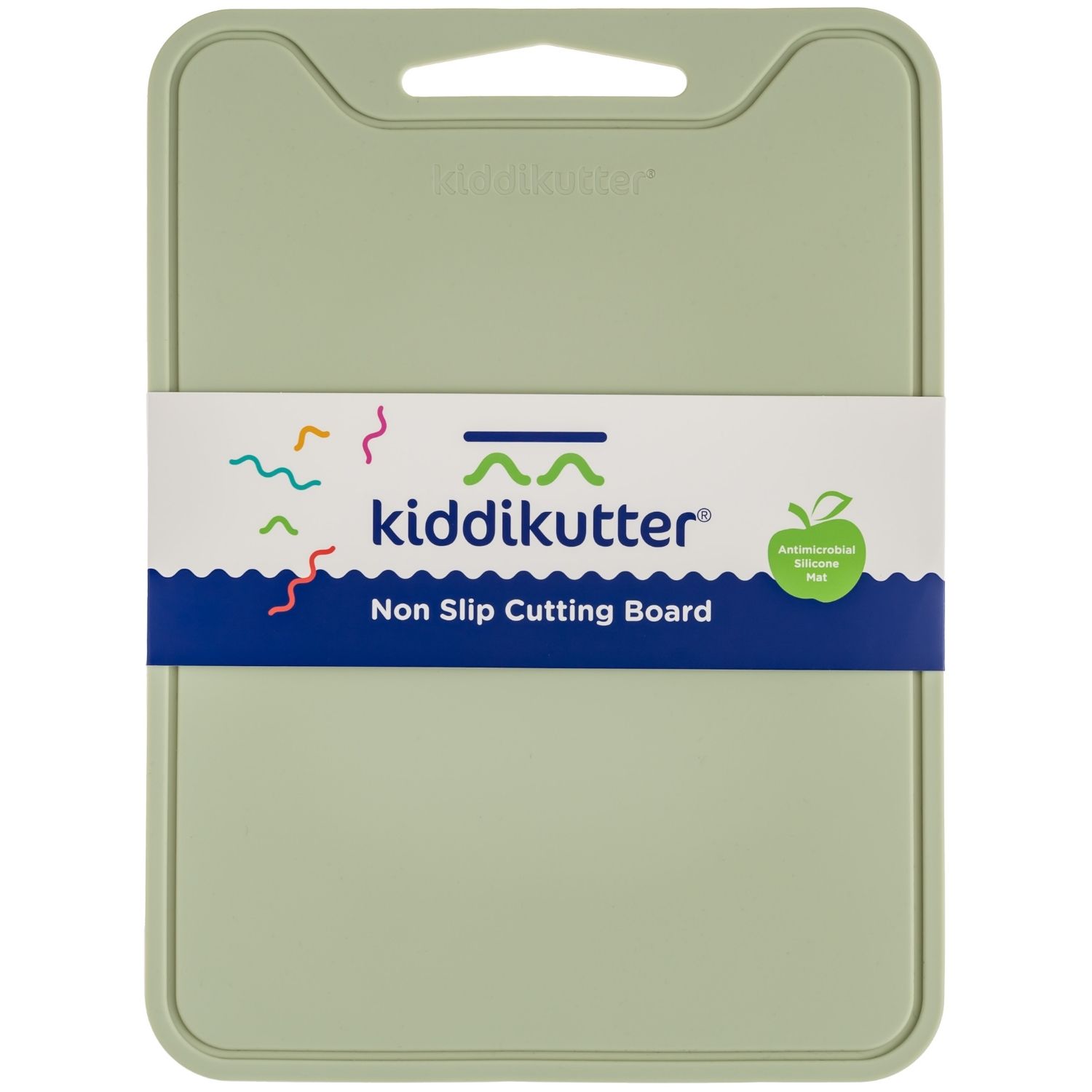 planche à découper en silicone pour enfants accessoire pour cuisiner en famille de la marque Kiddikutter à dénicher chez le béguin de Charlie à Tours