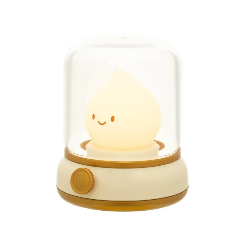 veilleuse pour bébés et enfants en forme de flamme avec possibilité de régler l'intensité de la lumièreère lampe rechargeable et nomade de la marque Mary's chez le béguin de Charlie à Tours