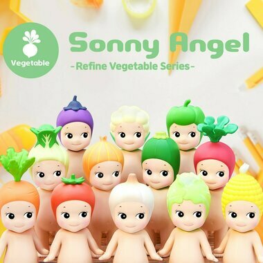 figurines petits bonhommes en tête de légumes - jouets enfants et adultes - de la marque Sonny Angel - disponible en ligne et en boutique chez Le béguin de Charlie à Tours