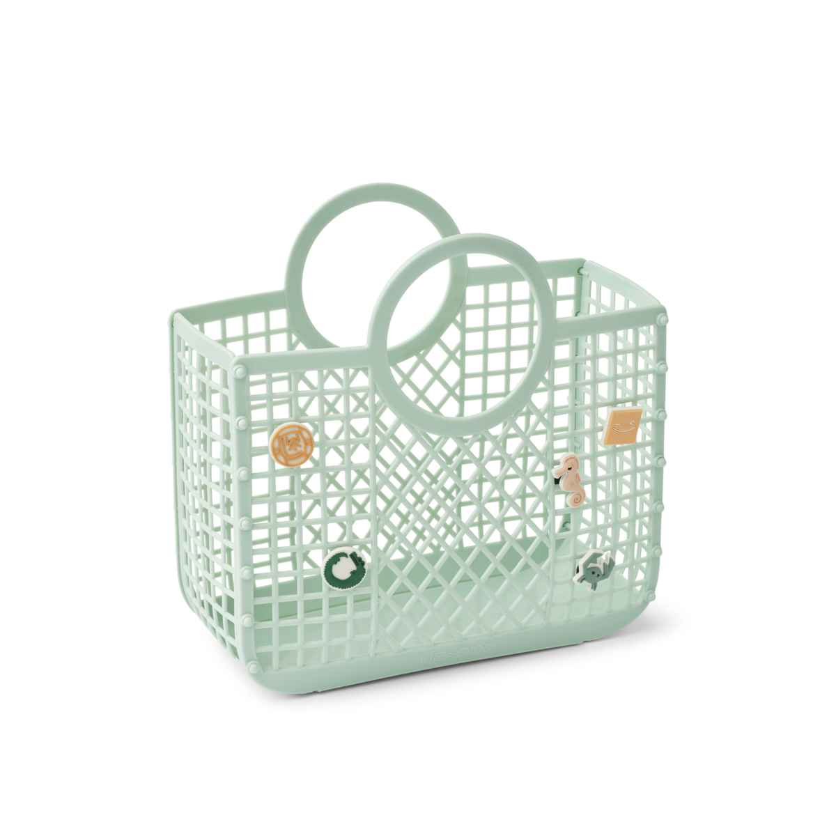 panier de plage avec charms pour enfants et plus grands pour aller au marché, faire des courses ou autre activité de la marque Liewood accessoire sac chez le béguin de Charlie à Tours