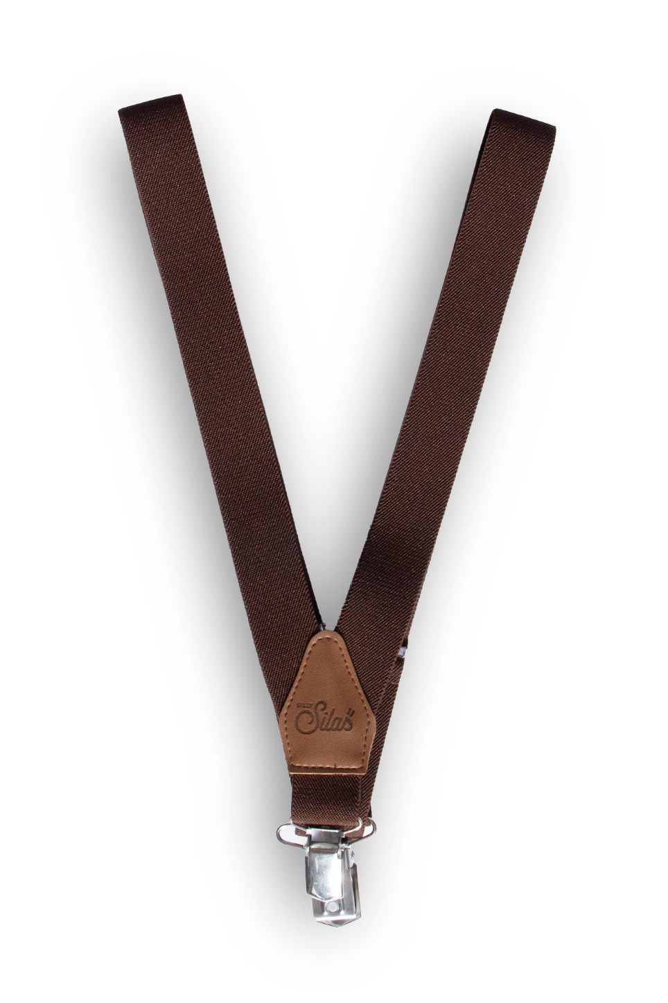 bretelles enfants marron chocolat de la marque Silly Silas - disponible en ligne et en boutique chez Le béguin de Charlie à Tours