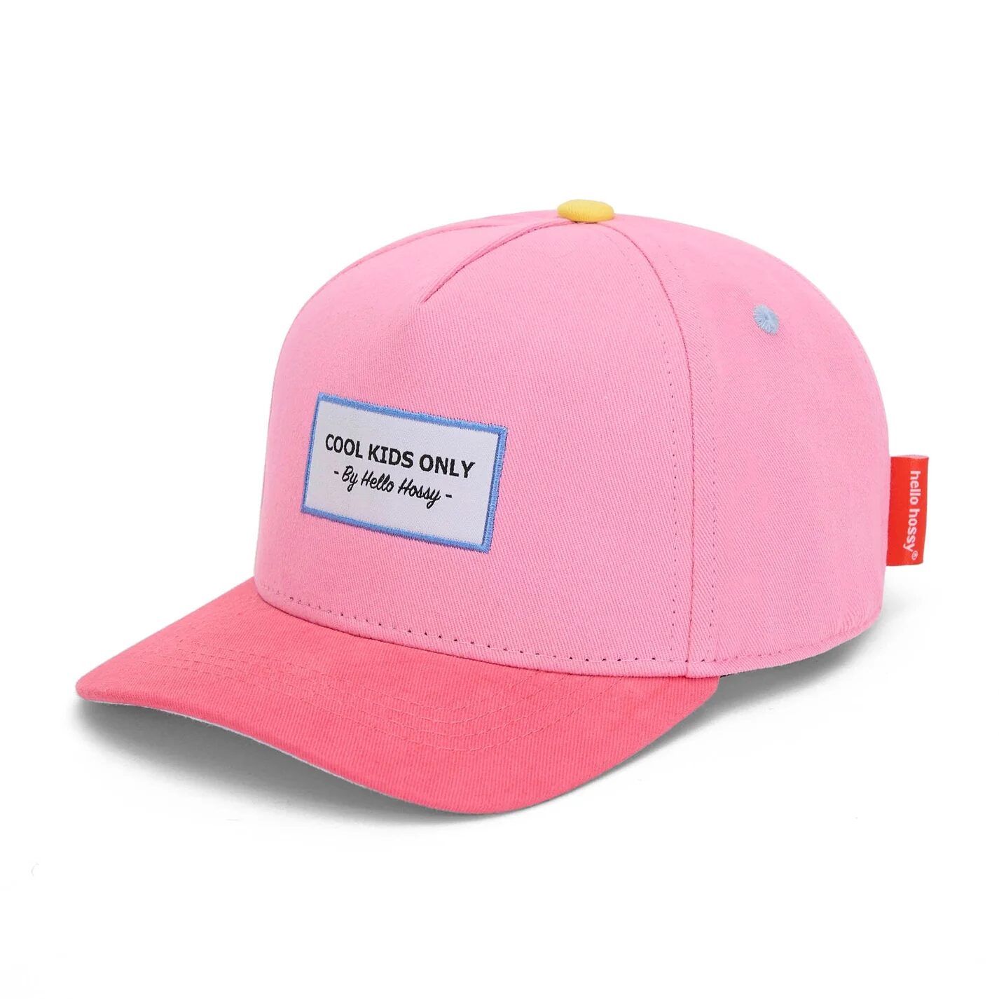 casquette mini gummy enfants et bébés de couleur rose - accessoire de mode - de la marque Hello Hoosy - disponible en ligne et en boutique chez Le béguin de Charlie à Tours