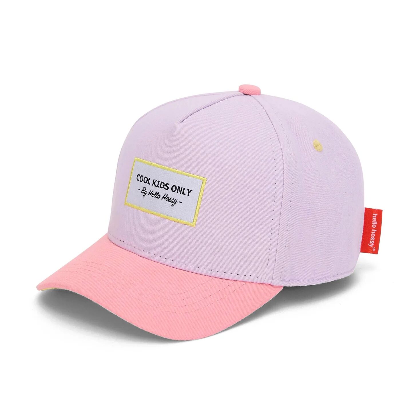 casquette violette et rose mini purply pour enfants - accessoire de mode été et hiver - de la marque Hello Hoosy - disponible en ligne et en boutique chez Le béguin de Charlie à Tours