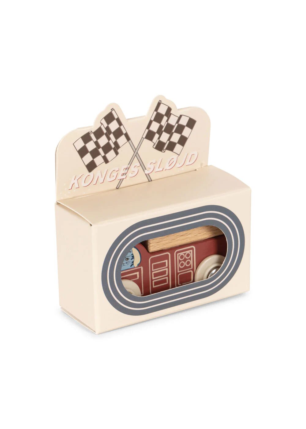 camion de pompiers en bois - jouets en bois pour enfants - de la marque Konges Slojd - disponible en ligne et en boutique chez Le béguin de Charlie à Tours