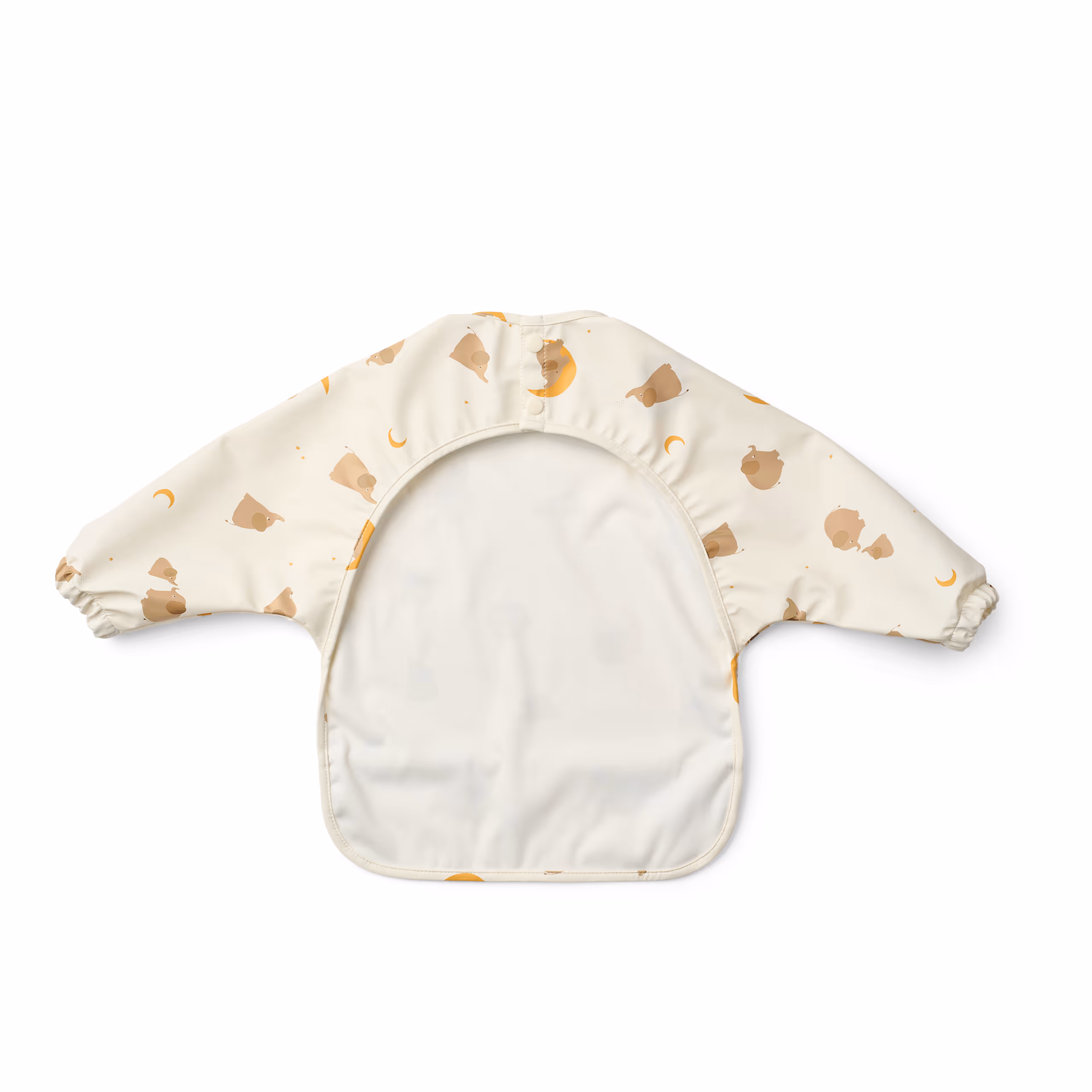 bavoir éléphants à manches longues pour bébés et enfants - de la marque Liewood - repas bébés et enfants - disponible en ligne et en boutique chez Le béguin de Charlie à Tours