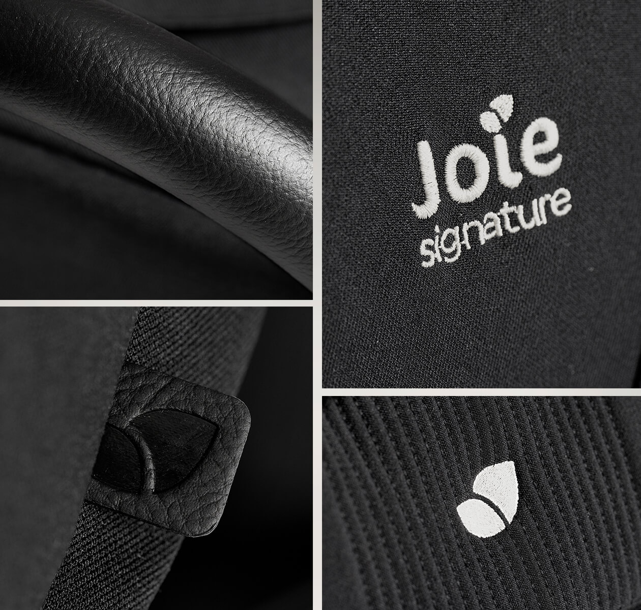 poussette joie signature Parcel LX éclipse finitions - poussette pour bébés et enfants de la marque Joie - disponible en ligne et en boutique chez Le béguin de Charlie à Tours