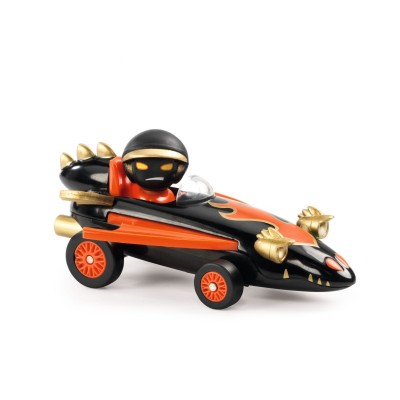 Dragon fire - petite voiture de la collection Crazy Motors de la marque Djeco - jouets et collection pour bébés et enfants - disponible en ligne et en boutique chez Le béguin de Charlie à Tours
