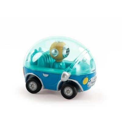 Nauti bubble - petite voiture de la collection Crazy Motors de la marque Djeco - jouets et collection pour bébés et enfants - disponible en ligne et en boutique chez Le béguin de Charlie à Tours