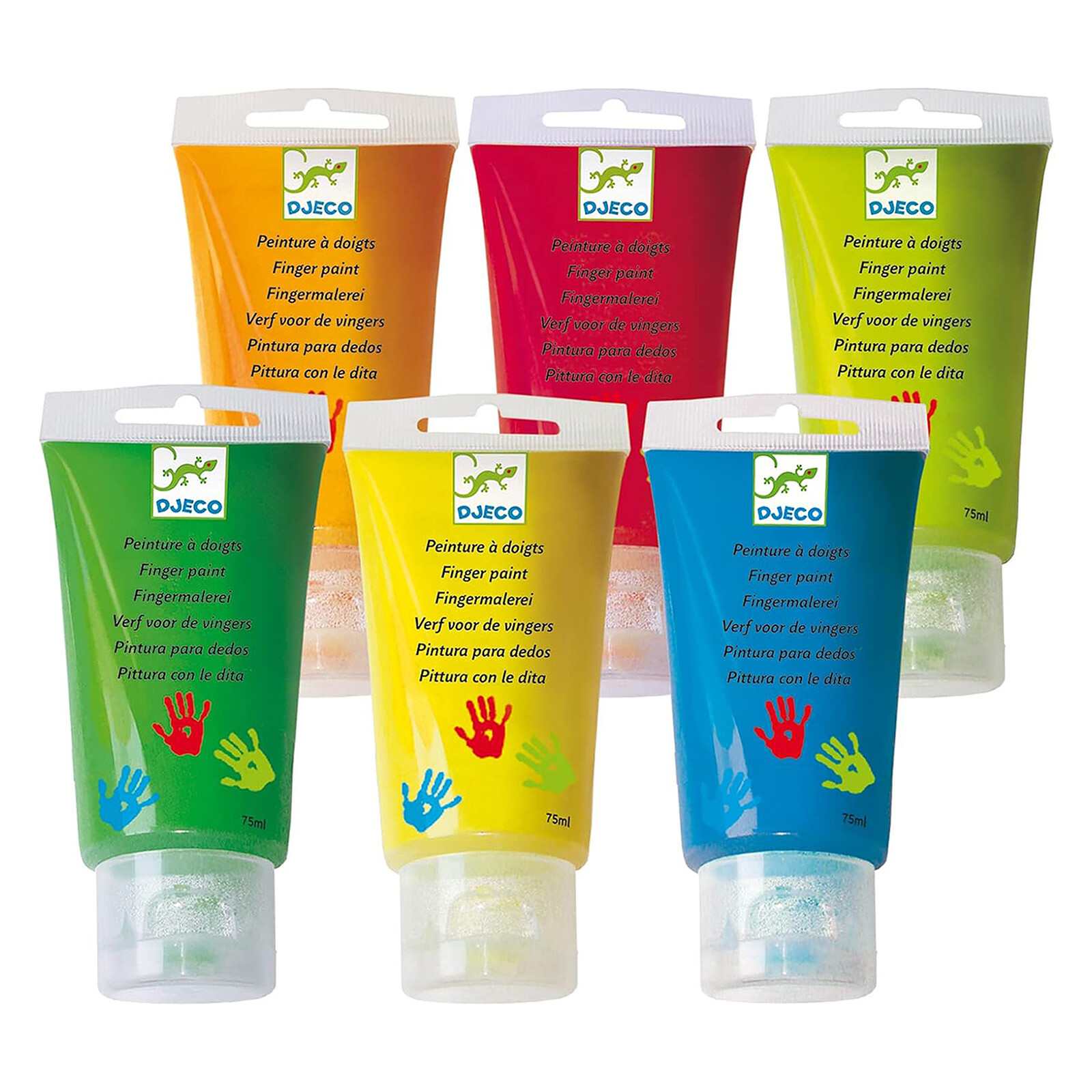 peinture à doigts pour enfants - jouet kids de la marque Djeco - loisir créatif - disponible en ligne et en boutique chez Le béguin de Charlie à Tours