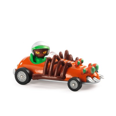 Turbo spider - petite voiture de la collection Crazy Motors de la marque Djeco - jouets et collection pour bébés et enfants - disponible en ligne et en boutique chez Le béguin de Charlie à Tours