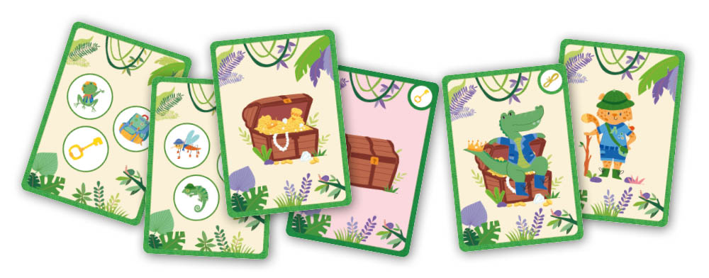 jeu de cartes Croc'croco - jeu de cartes enfants à faire en famille - jeu de société de la marque Auzou - disponible en ligne et en boutique chez Le béguin de Charlie à Tours