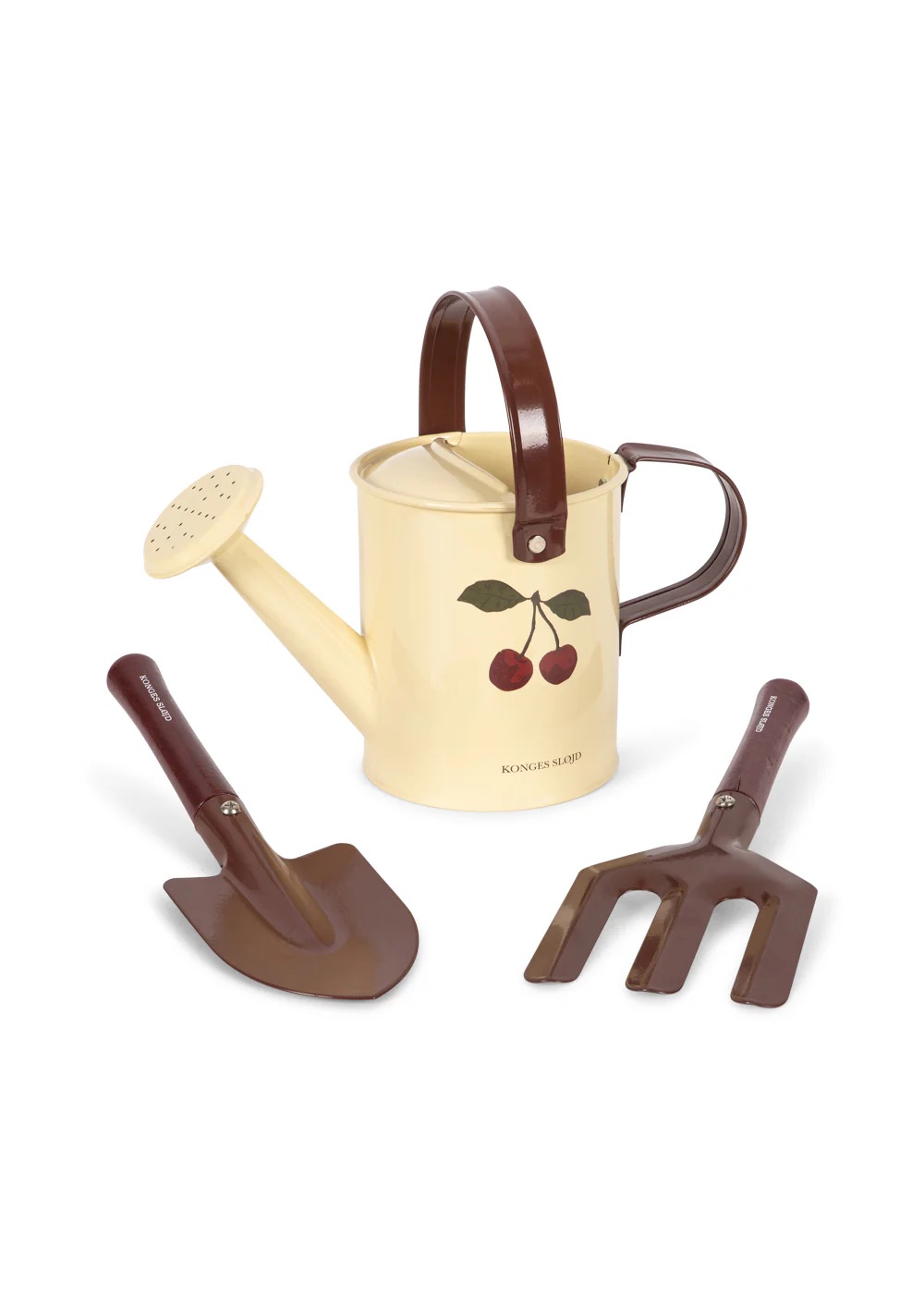 set de jardin motif cerises pour enfants de la marque Konges Slojd chez Le béguin de Charlie
