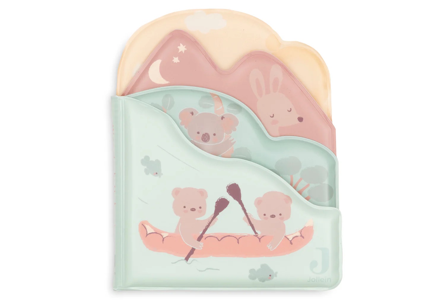 livre de bain animaux koala jouet enfant de la marque Jollein chez Le béguin de Charlie
